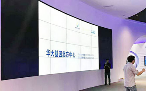 曲面拼接屏顯示方案,曲面拼接屏效果圖