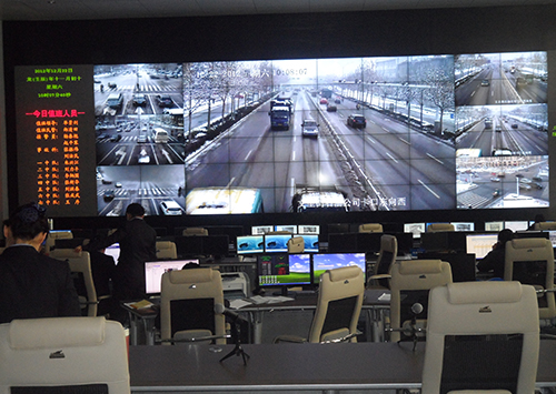 超高清液晶拼接屏用于安防監(jiān)控領域